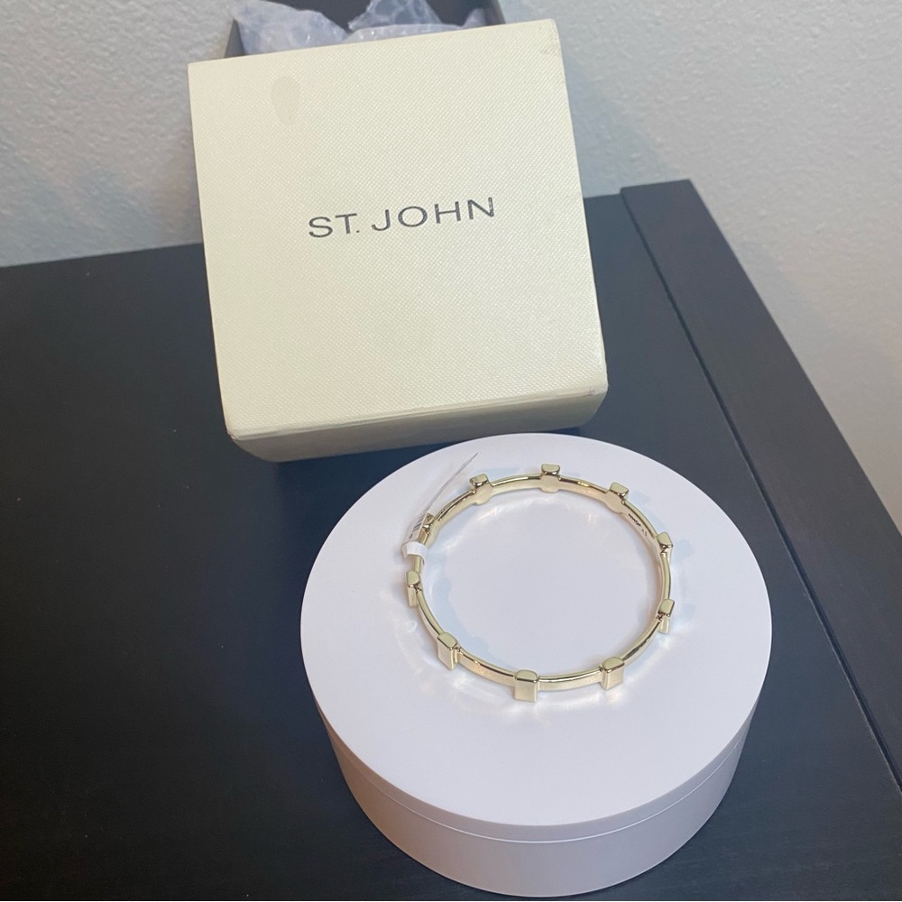St. John Gold-Tone Bracelet
